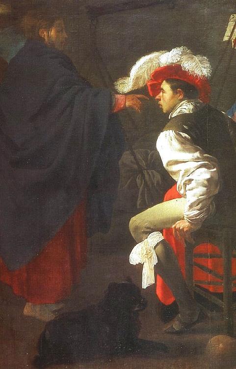 Hendrick Terbrugghen The Calling of St.Matthew France oil painting art